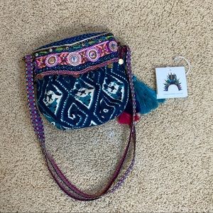Bohemian cross body bag